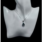 Labradorit ezüst medál