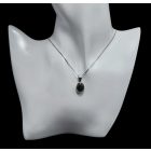 Labradorit ezüst medál