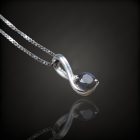 Labradorit ezüst medál