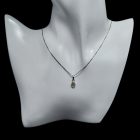 Labradorit ezüst medál