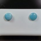 Larimár ezüst fülbevaló