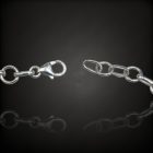 Larimár ezüst karkötő