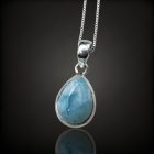 Larimár ezüst medál