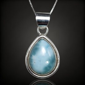 Larimár ezüst medál