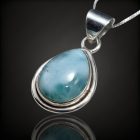 Larimár ezüst medál