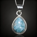 Larimár ezüst medál