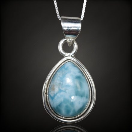 Larimár ezüst medál
