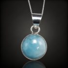 Larimár ezüst medál