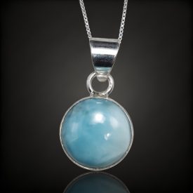 Larimár ezüst medál