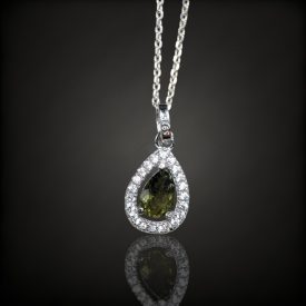 Moldavit ezüst medál