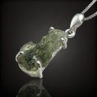 Moldavit ezüst medál