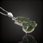 Moldavit ezüst medál