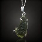 Moldavit ezüst medál