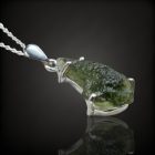 Moldavit ezüst medál