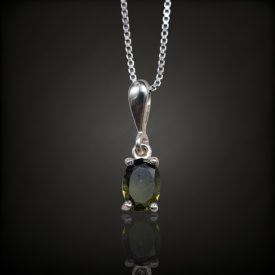 Moldavit ezüst medál