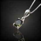 Moldavit ezüst medál