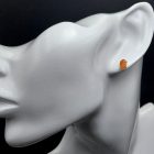 Napkő ezüst fülbevaló