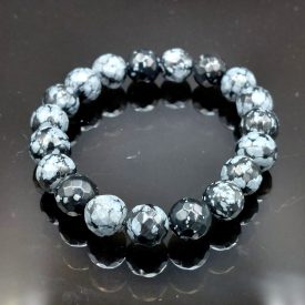 Obszidián karkötő