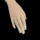 Olivin ezüst gyűrű