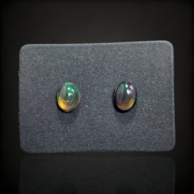 Opál ezüst fülbevaló