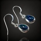 Opál ezüst fülbevaló