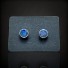 Opál ezüst fülbevaló