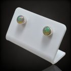 Opál ezüst fülbevaló