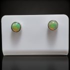 Opál ezüst fülbevaló