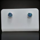 Opál ezüst fülbevaló