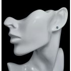 Opál ezüst fülbevaló