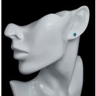 Opál ezüst fülbevaló