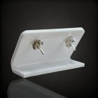 Opál ezüst fülbevaló