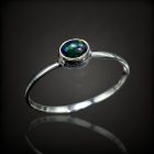 Opál ezüst gyűrű