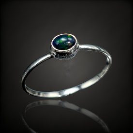 Opál ezüst gyűrű