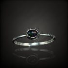 Opál ezüst gyűrű