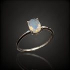 Opál ezüst gyűrű