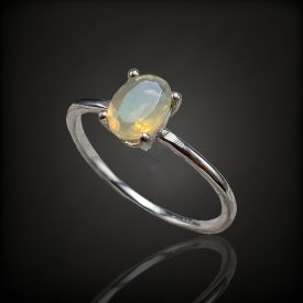 Opál ezüst gyűrű