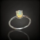 Opál ezüst gyűrű