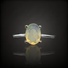 Opál ezüst gyűrű