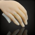 Opál ezüst gyűrű