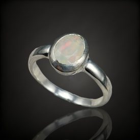Opál ezüst gyűrű