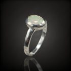 Opál ezüst gyűrű