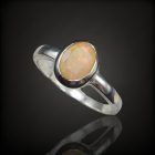 Opál ezüst gyűrű