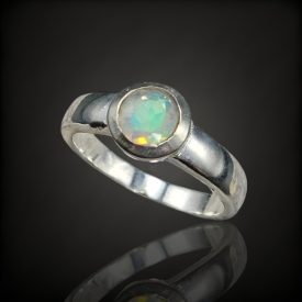 Opál ezüst gyűrű