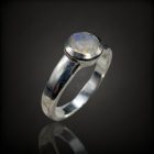 Opál ezüst gyűrű