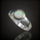 Opál ezüst gyűrű