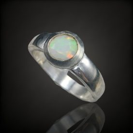 Opál ezüst gyűrű