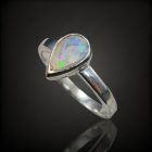 Opál ezüst gyűrű