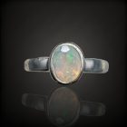Opál ezüst gyűrű