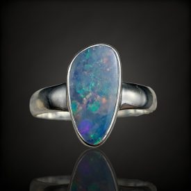 Opál ezüst gyűrű